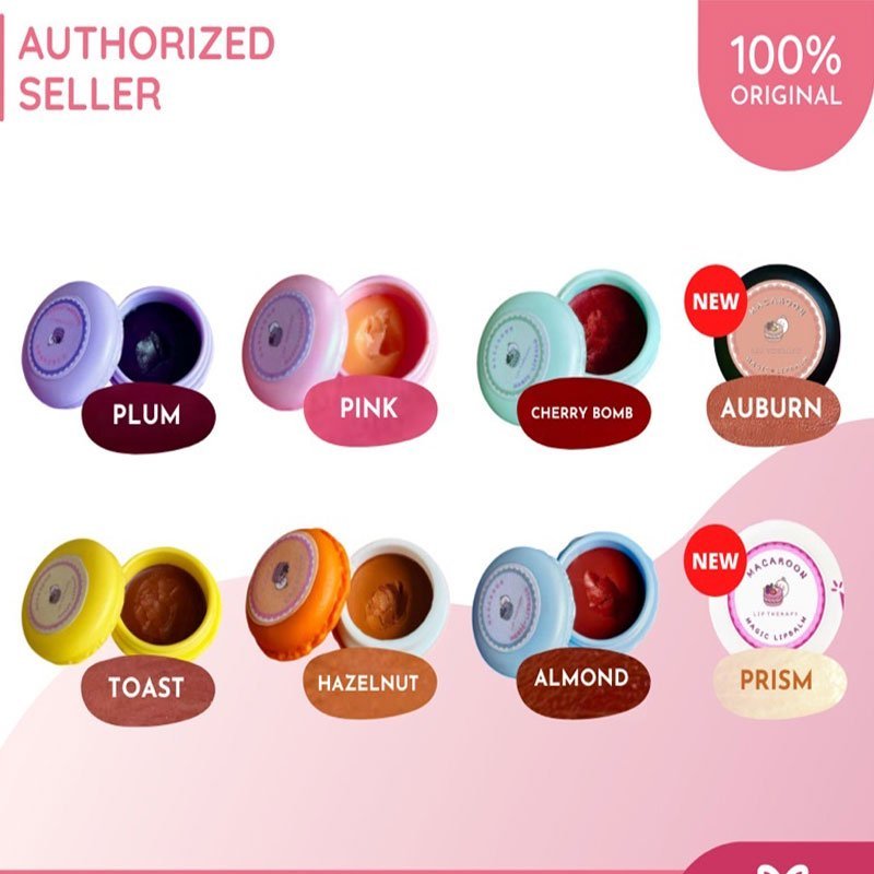 Macaroon.jpg4_.jpg MQ Cosmetics Lip Therapy Magic Lip Balm
