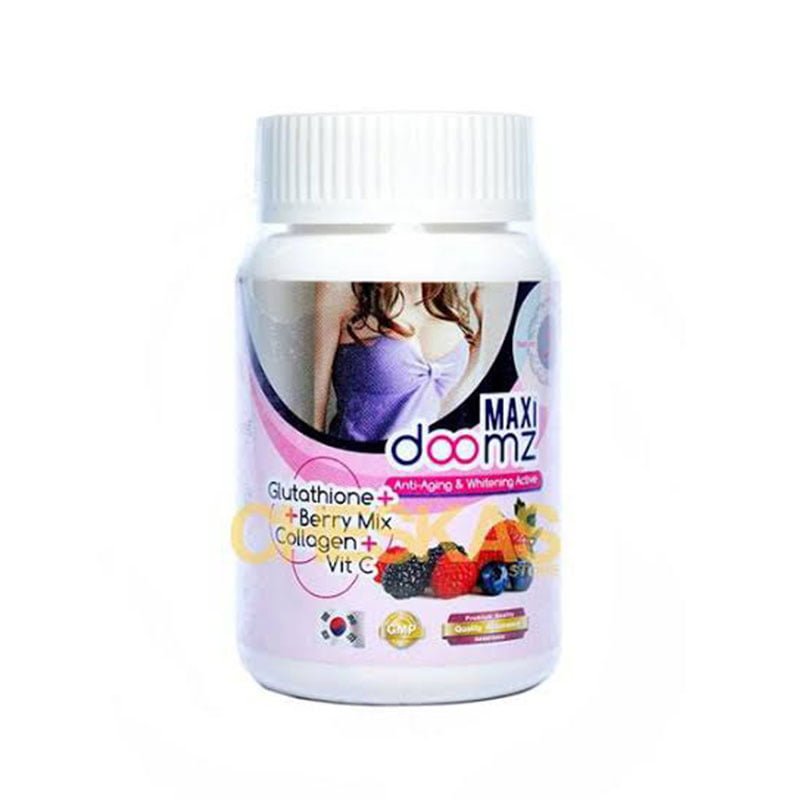 Maxi-Doomz.jpg Maxi Doomz Glutathione 30 Capsule