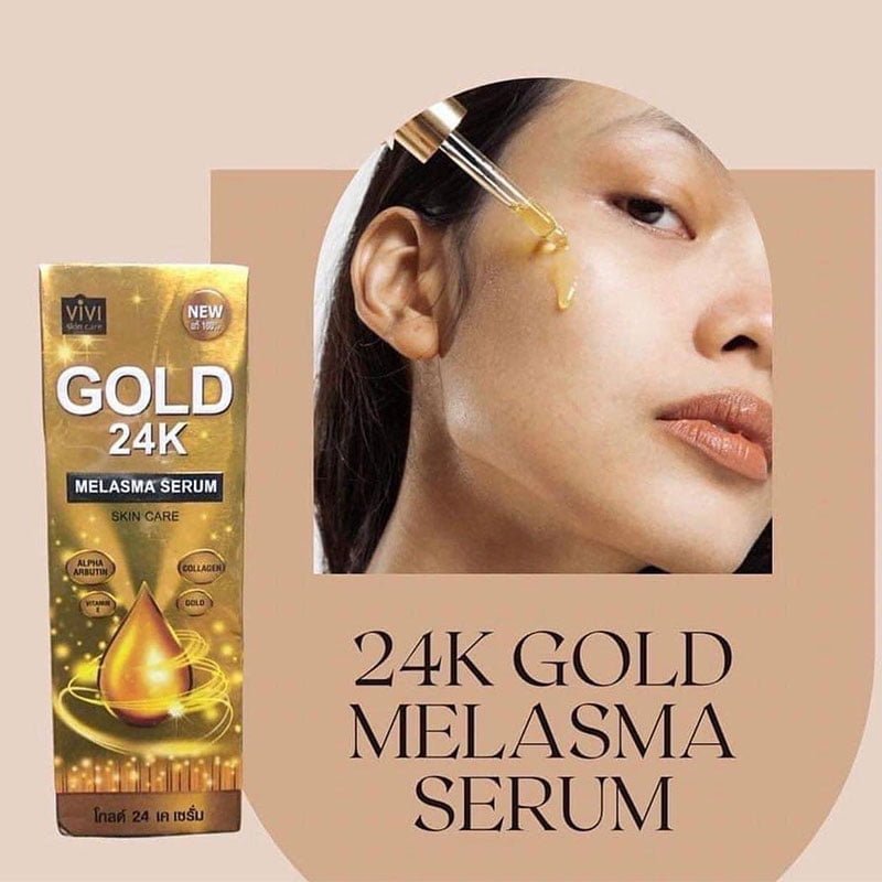 Vivi Skin Care Gold 24K Melasma Serum Product of Thailand 100ml