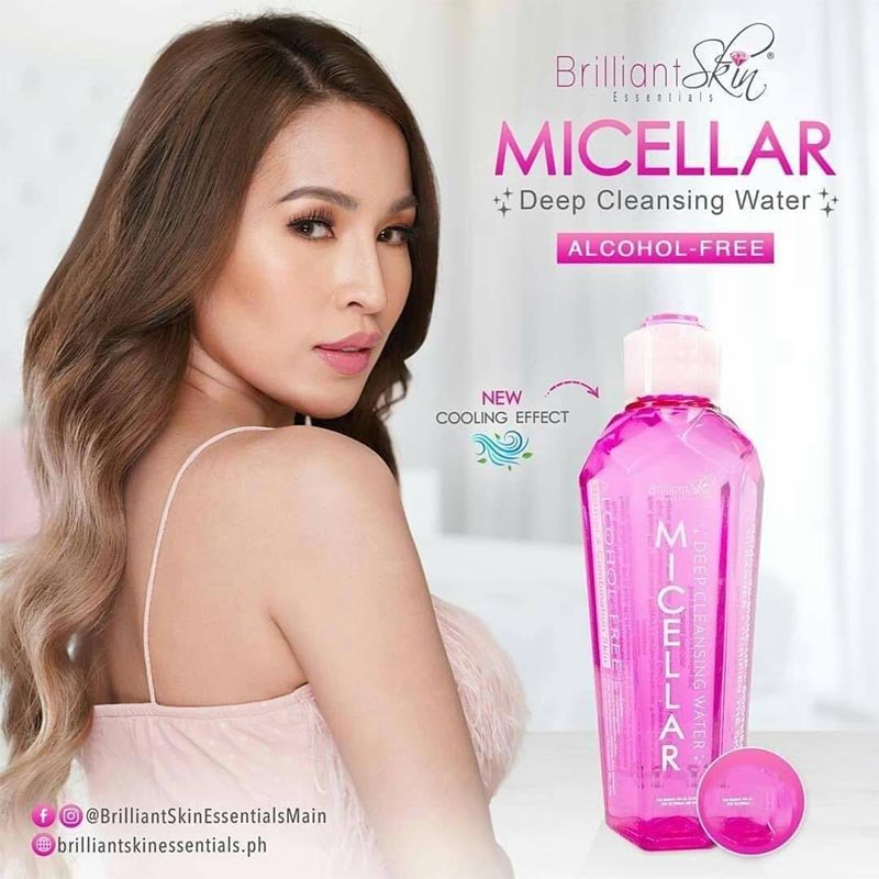 Brilliant Skin Essentials Micellar Deep Cleansing Water 100ml with Premium Cotton Rounds
