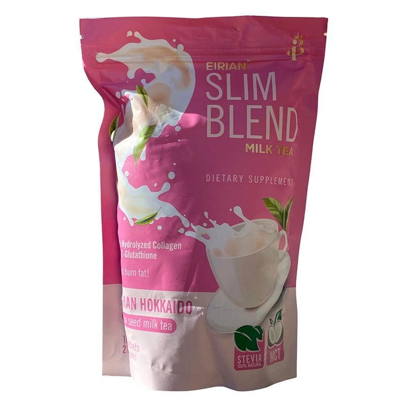 Milk-Tea.jpg EIRIAN Slim Blend Milk Tea with Hydrolyzed Collagen and L-Glutathione 10 Sachets x 21g