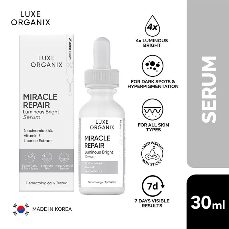 Miracle-Repair-Luminous-Bright-Serum.jpg Luxe Organix Miracle Repair Luminous Bright Serum 30ml