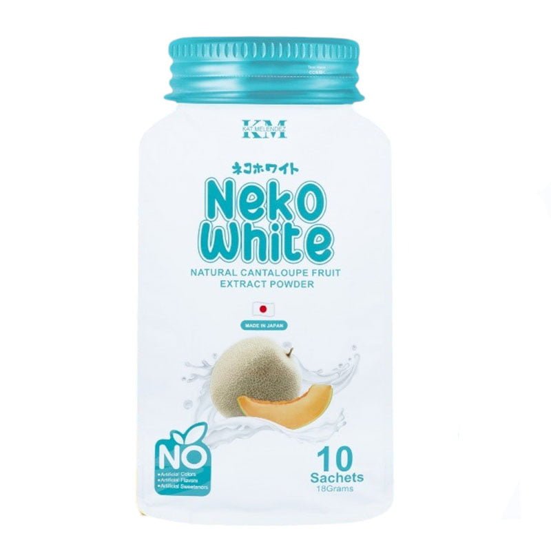 Neko-White.jpg Nekothione Neko White Natural Cantaloupe Fruit Extract Powder By Kat Melende 10 Sachets x 18g