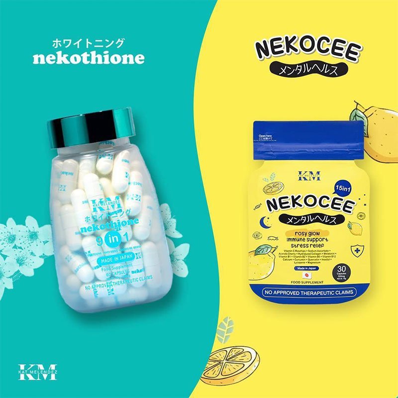 Nekothine-Nekocee.jpg Nekothione Glutathione & Nekocee by Kath Melendez