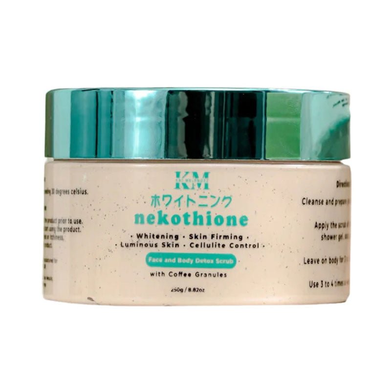 Nekothione Face and Body Detox Scrub with Coffee Granules 250g