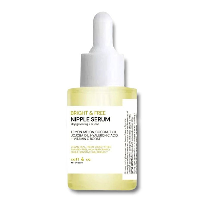 Catt & Co. Bright and Free Nipple Serum Depigmenting + Retone 30ml
