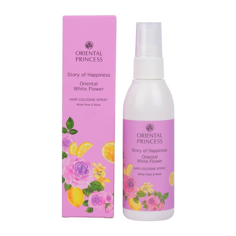 Oriental-White-Flower.jpg Oriental Princess Story of Happiness Oriental White Flower Hair Cologne Spray 100ml