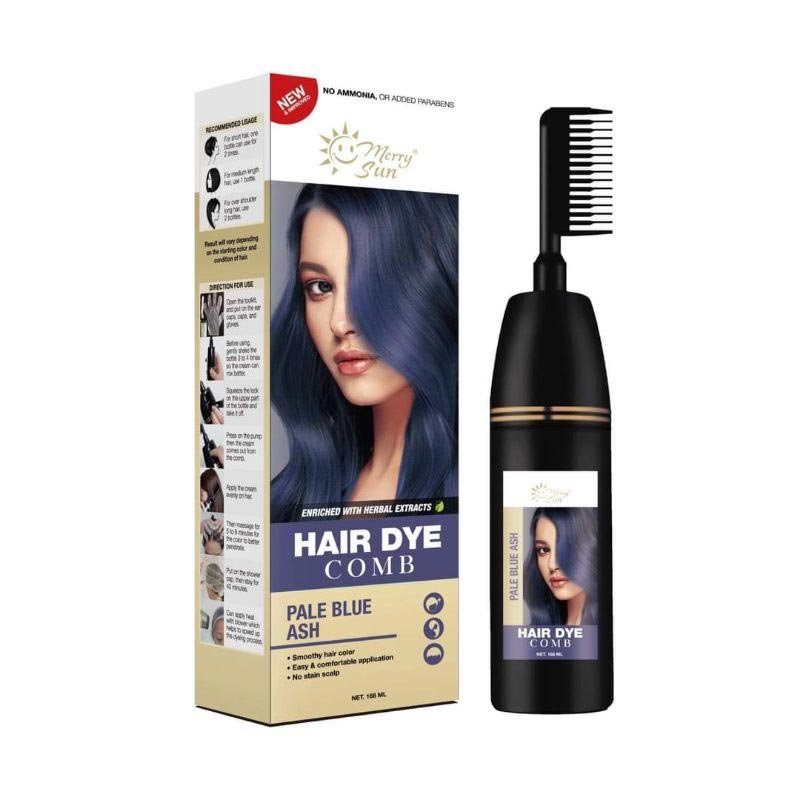 Pale-Blue-Ash.jpg Merry Sun Permanent Hair Dye Comb Pale Blue Ash By Merrysun Corporation