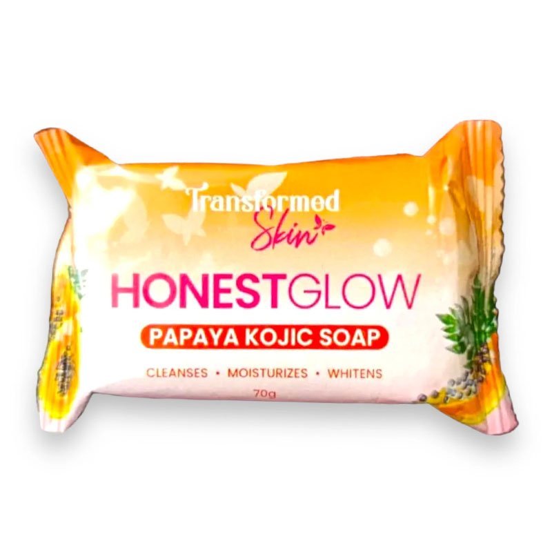 Transformed Skin Honest Glow Papaya Kojic Soap 70g