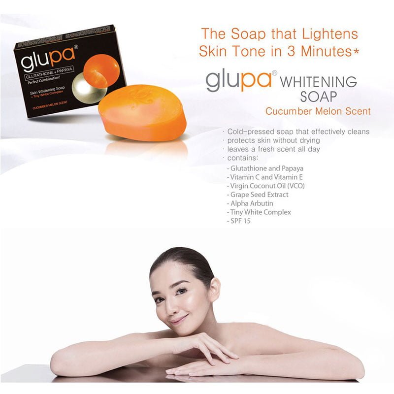 Papaya-Soap-1.jpg Glupa Glutathione + Papaya Skin Whitening Soap