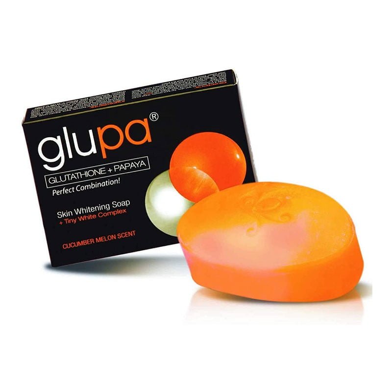 Glupa Glutathione + Papaya Skin Whitening Soap
