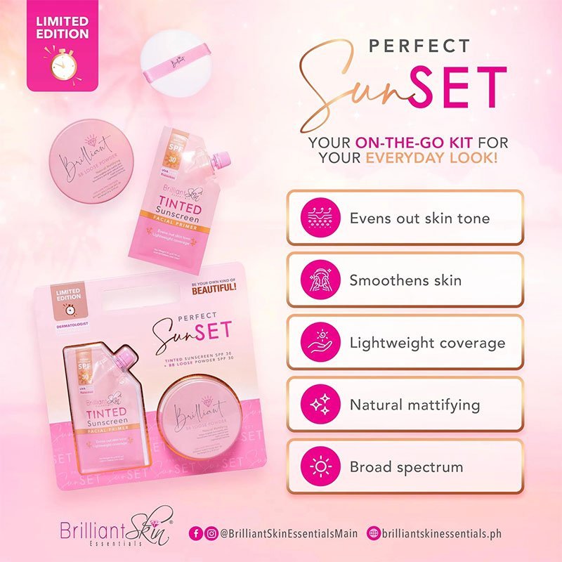 Brilliant Skin Essentials Prefect Sunset Set