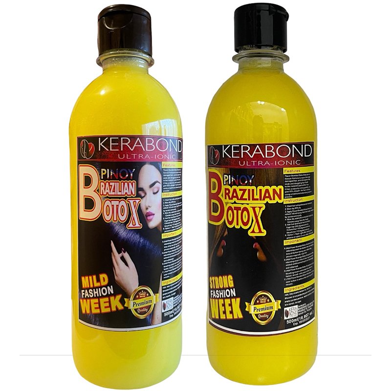 Kerabond Ultra ionic Pinoy Brazilian Botox Hair Treatment 500ml