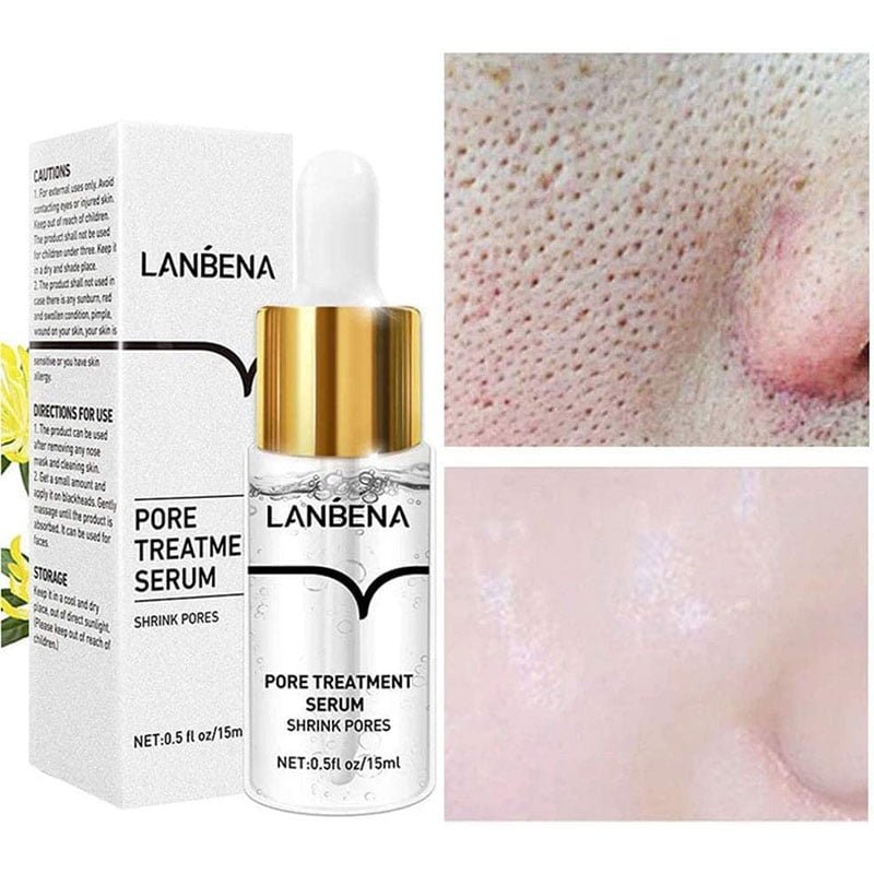 Pore-Treatment-Serum-1.jpg Lanbena Pore Treatment Serum Shrink Pores 15ml