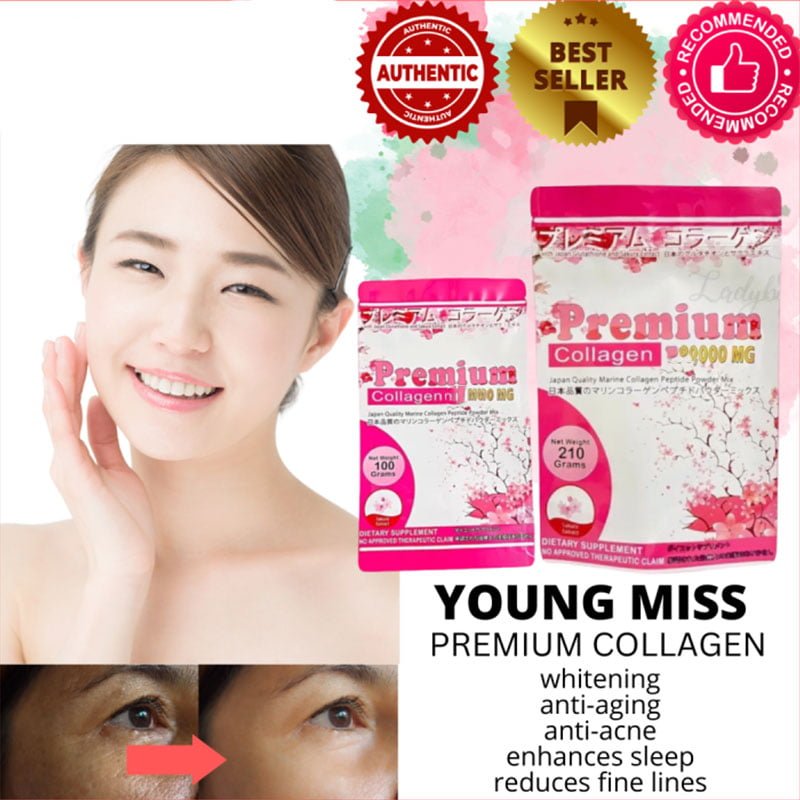 Premium Collagen 210000mg Japan Quality Marine Collagen Peptide Powder Mix 210g