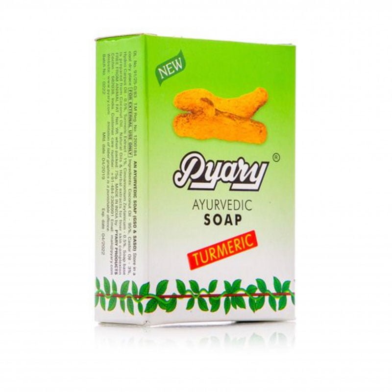 Pyary-Soap.jpg Pyary Ayurvedic Turmeric Soap 70g