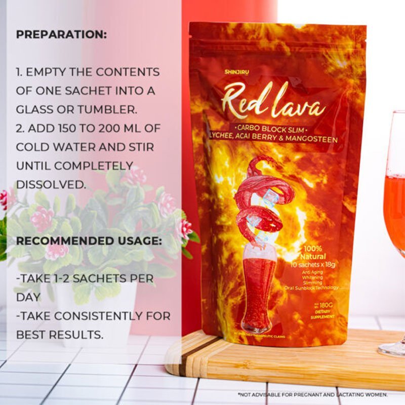 Red-Lava-2.jpg SHINJIRU Wellness Red Lava Carbo Block Slim 10 Sachets x 18g