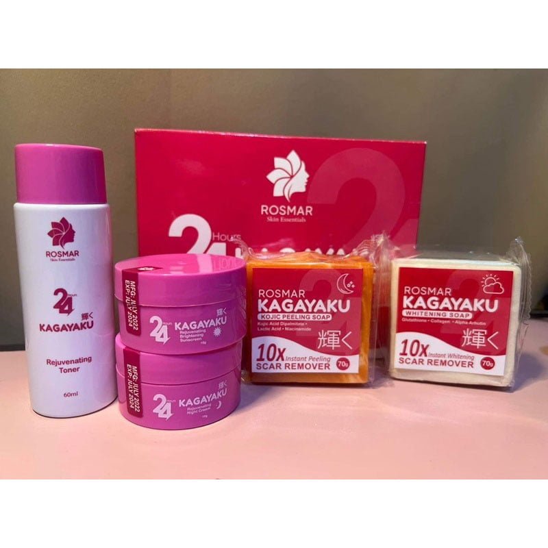 Rejuvenating-Kit.jpg Rosmar Kagayaku Rejuvenating Kit 10X Instant Whitening Plus Pimple & Scar Remover
