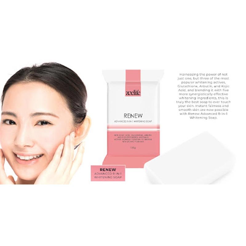Zoelife Renew Advanced 8-in-1 Whitening Soap 135g