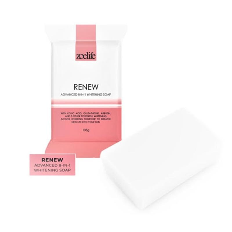 Renew-Advanced-Whitening-Soap.jpg Zoelife Renew Advanced 8-in-1 Whitening Soap 135g