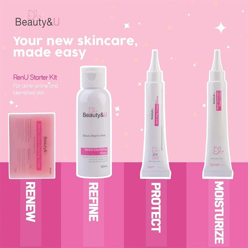 Beauty&U RenU Starter Kit – Rejuvenating Set