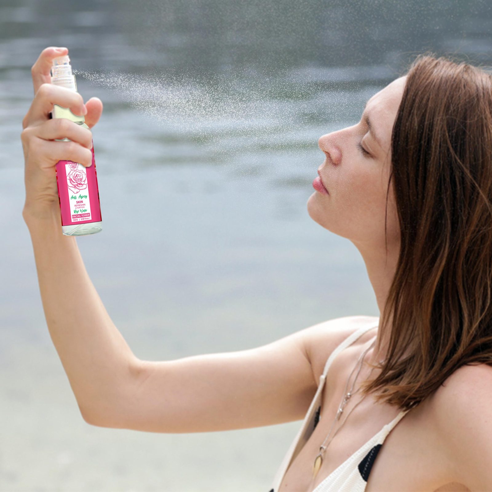 Anti Aging Rose Water Facial Toner