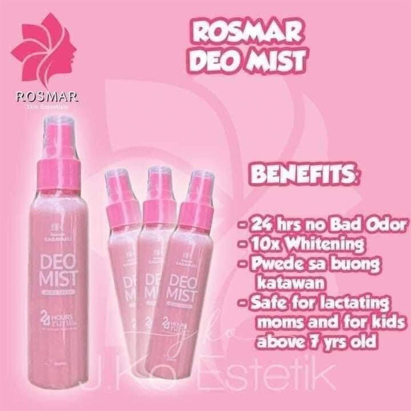 Rosmar-Deo-Mist-1.jpg Rosmar Kagayaku Deo Mist Body Spray 100ml