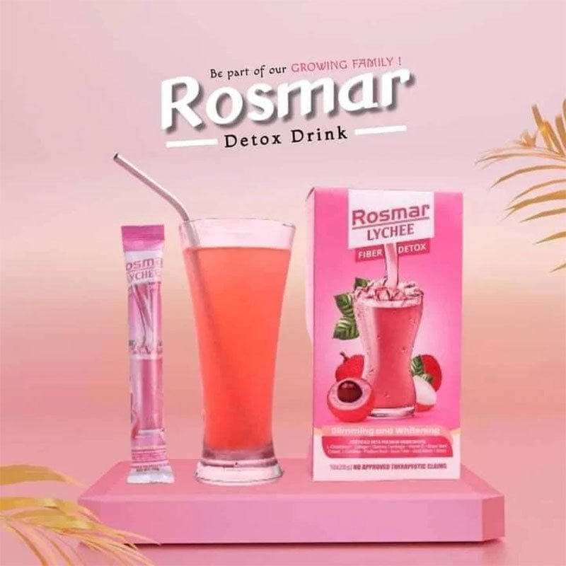 Rosmar Lychee Fiber Detox Slimming & Whitening Drink