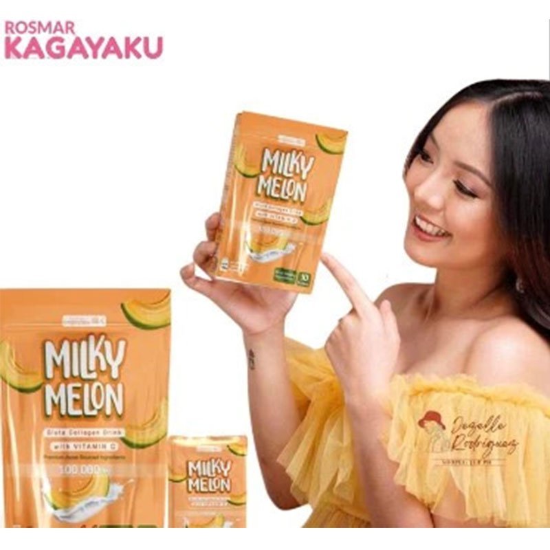 Rosmar Milky Melon Gluta Collagen Drink with Vitamin C 100000 mg