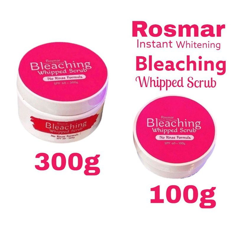Rosmar-Whipped-Scrub.jpg Rosmar Instant Whitening Bleaching Whipped Scrub SPF 60