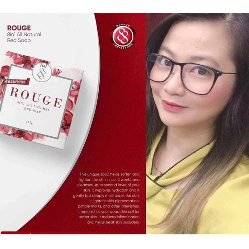 Rouge-1-1.jpg M88 Rouge 8 In 1 All Natural Red Soap By Maximum 88 Corporation