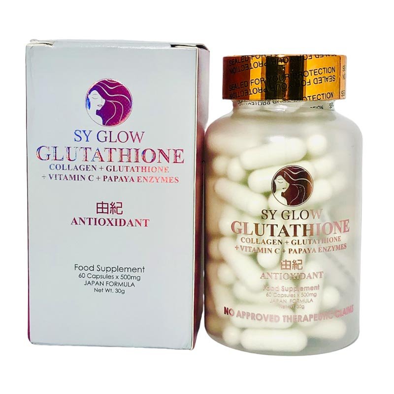 SY Glow Glutathione Japan Formula 4 in 1 500mg x 60 Capsules