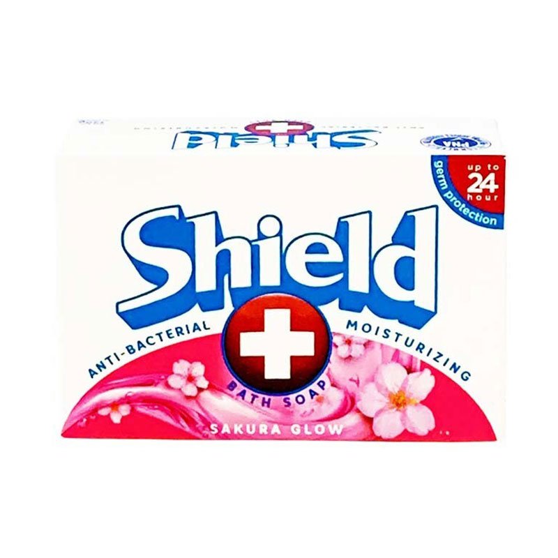 Sakura-Glow.jpg Shield Sakura Glow Anti-Bacterial + Moisturizing Bath Soap 120g