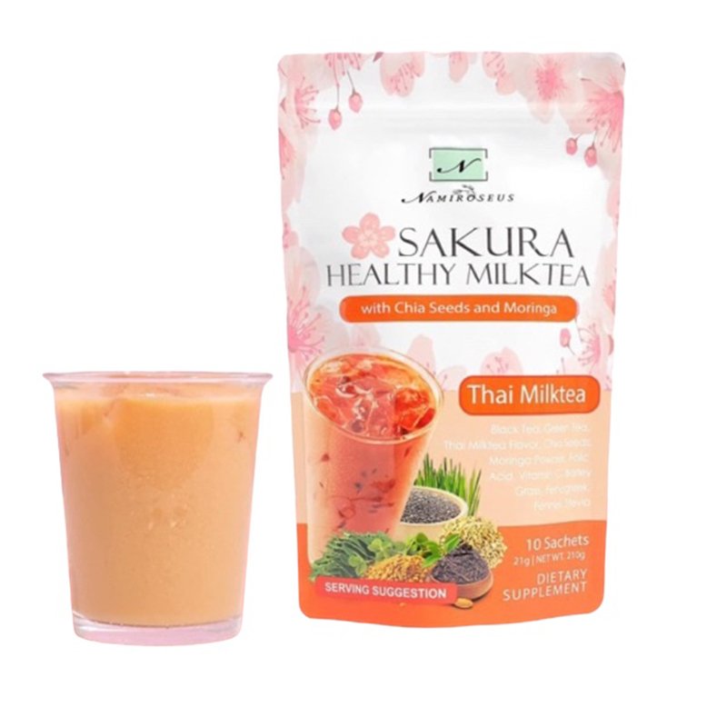 Sakura-Milk-Tea.jpg Sakura Healthy Milk Tea With Chia Seeds And Moringa