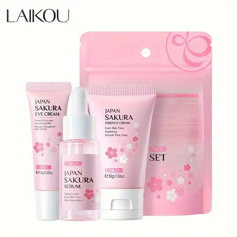 Sakura-Set-2.jpg LAIKOU Japan Sakura Skin Care Set