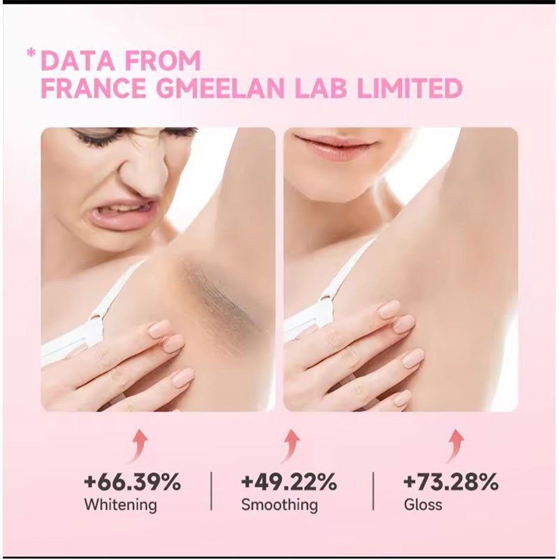 Gmeelan Sakura Gluta Brightening Underarm Cream 50x Brightening Booster Sakura Pearl Capsule 30g