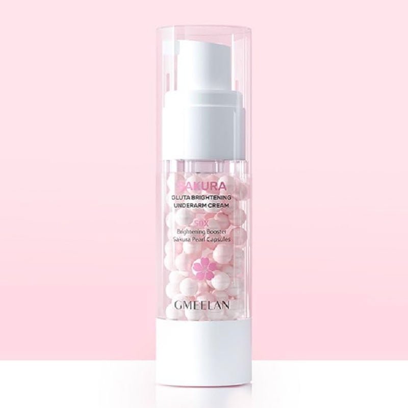 Sakura-Underarm-Cream.jpg Gmeelan Sakura Gluta Brightening Underarm Cream 50x Brightening Booster Sakura Pearl Capsule 30g