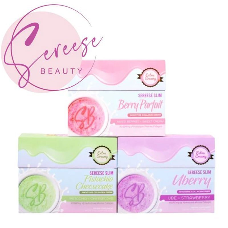 Sereese-Slim.jpg Sereese Slim Extra Creamy Smoothie Collagen Drink 60,000mg of Hydrolyzed Marine Collagen