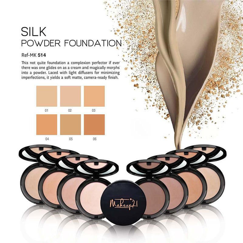 Makeup21 Silk Powder Foundation