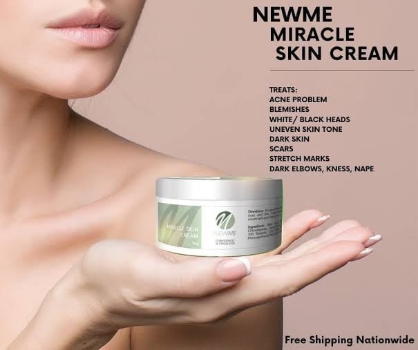 NewMe Miracle Skin Cream Confidence is Priceless Made in Philippine