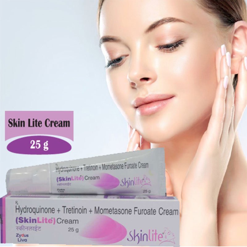 Zydus geo Skinlite Hydroquinone + Tretinoin + Mometasone + Furoate Cream 25g
