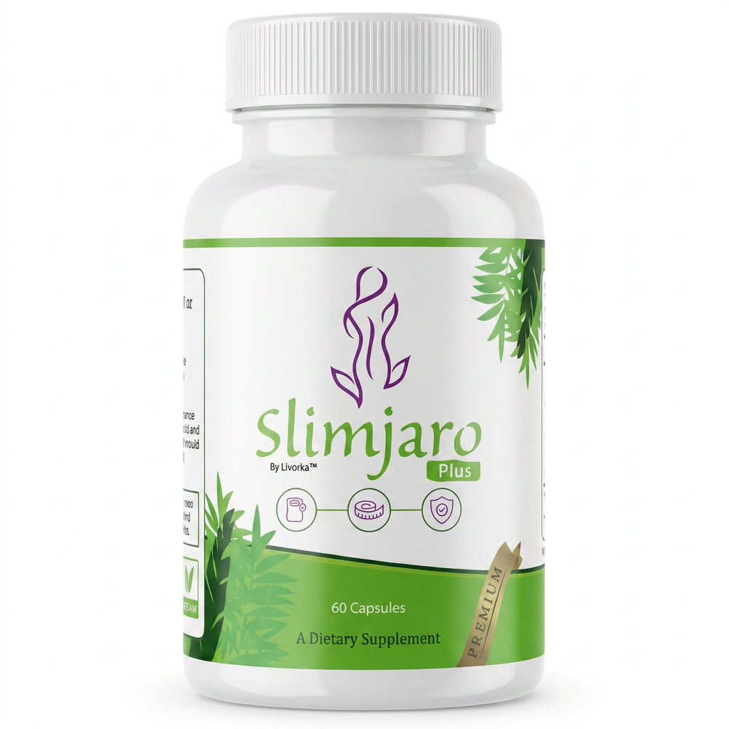 Slimjaro Plus Dietary Supplement Capsules | 60 Capsules | Herbal Blend Formula | Daily Wellness Support