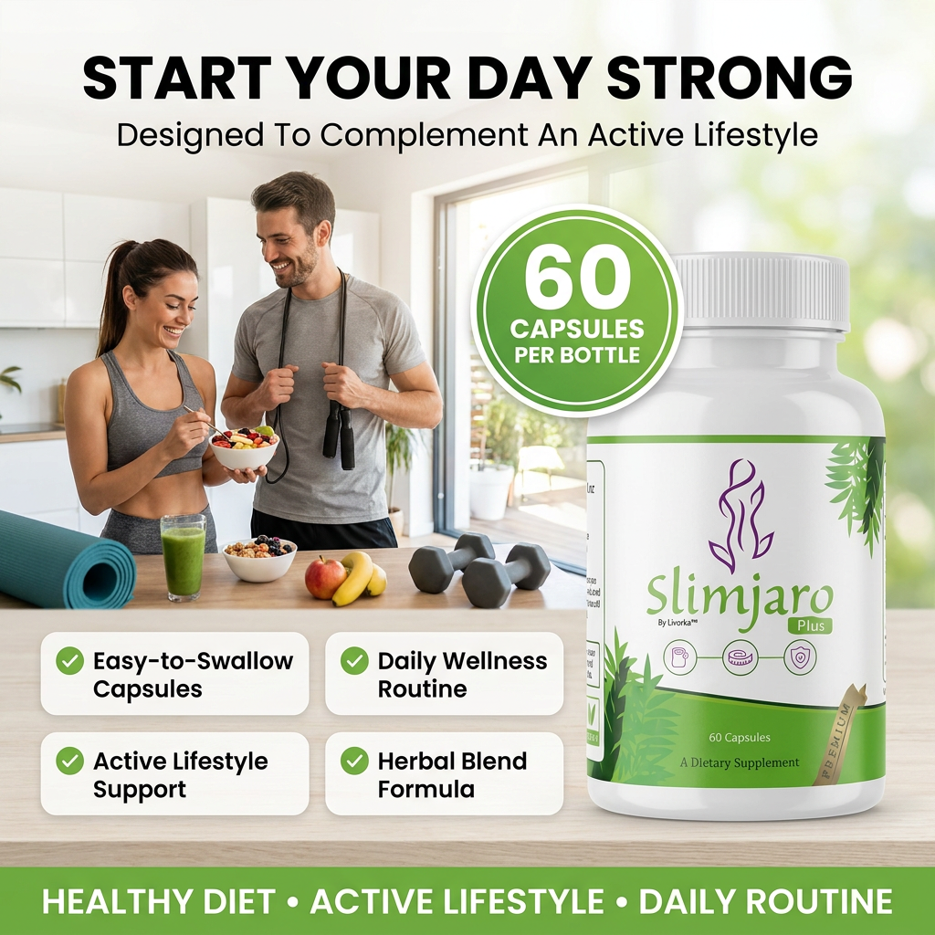 Slimjaro Plus Dietary Supplement Capsules 04 Slimjaro Plus Dietary Supplement Capsules | 60 Capsules | Herbal Blend Formula | Daily Wellness Support