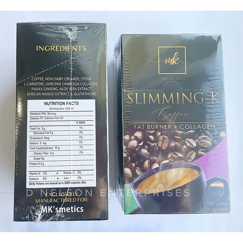 Slimming-K-1.jpg Slimming-K Coffee by Madam Kilay, Fat Burner + Collagen Mix Drink – 21g x 10 Sachets