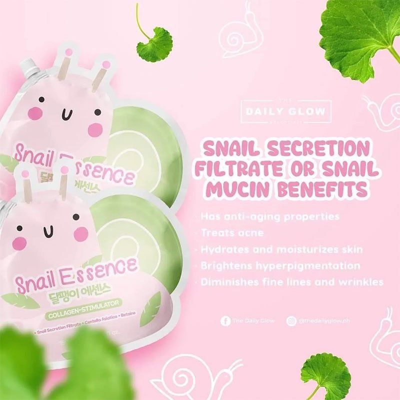 The Daily Glow Snail Essence Collagen Stimulator 150ml