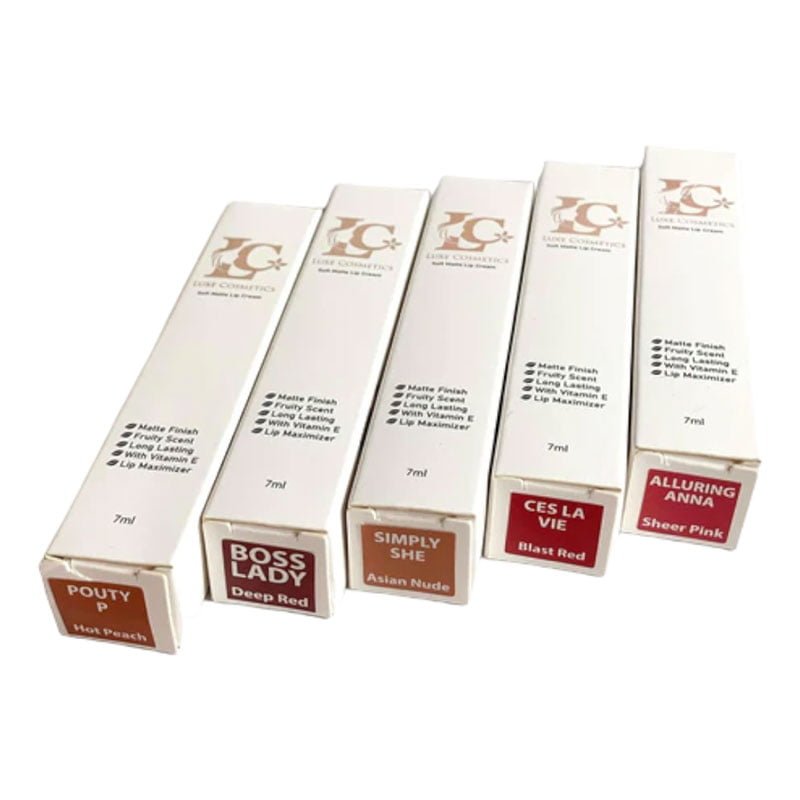 Luxe Cosmetics Soft Matte Lip Cream 7ml