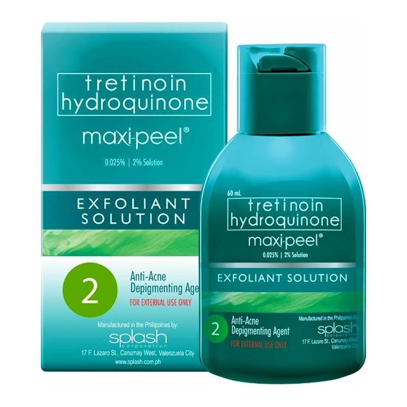 Solution-2.jpg Maxi-Peel Exfoliant Solution #2 For Moderate Acne Cases 60ml