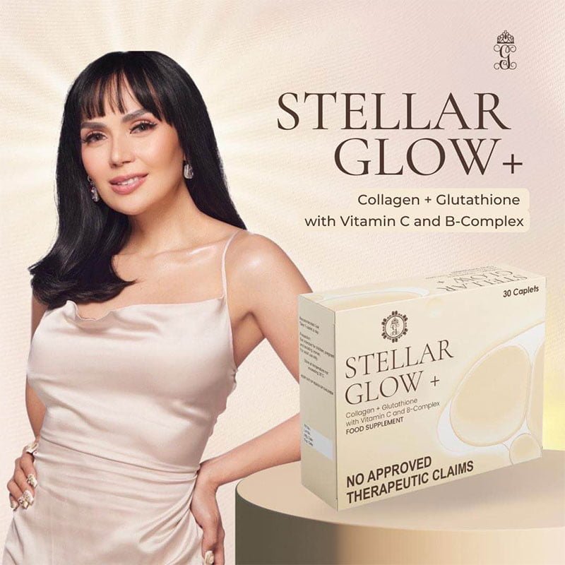 Stellar-Glow-1-1.jpg Stellar Glow Collagen + Glutathione with Vitamin C and B Complex Food Supplement