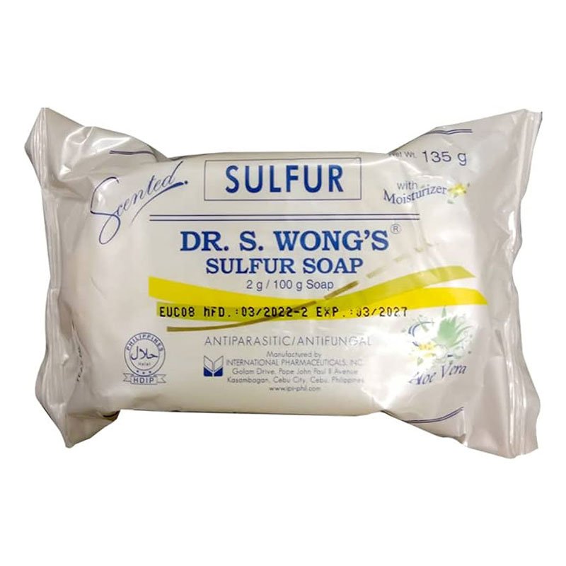 Dr. S. Wong’s Sulfur Soap with Aloe Vera 135g