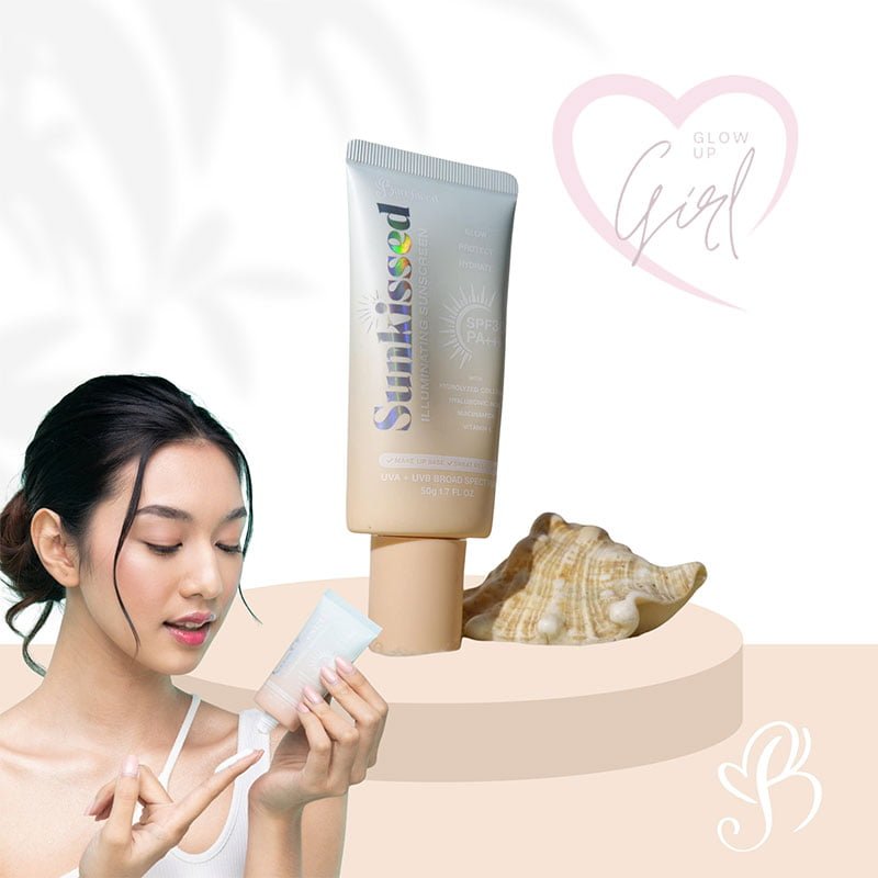 SunKissed-1.jpg Barefaced Sunkissed Illuminating Sunscreen SPF30 PA+++ 50g